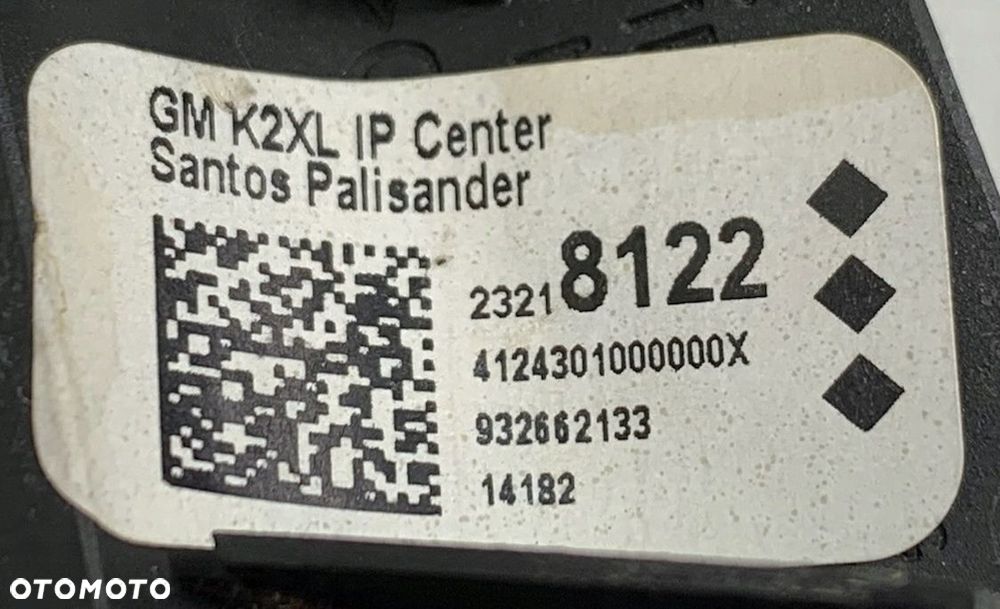P2 CADILLAC ESCALADE IV 2014 - 6,2 V8 LISTWA DEKOR DESKI KONSOLI 23218122 - 16