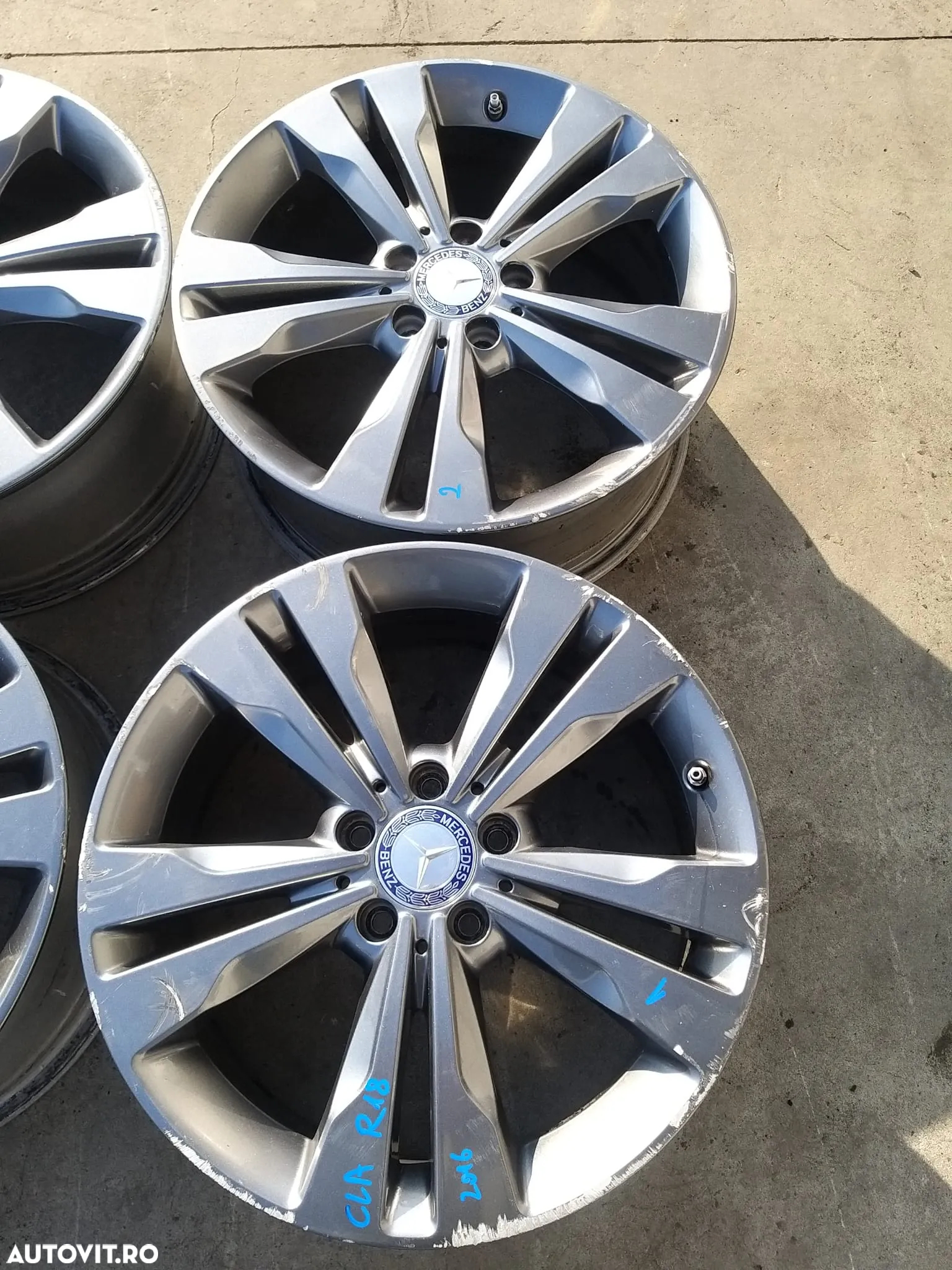 Set jante aliaj r18 mercedes cla x117 a2464010400 - 6