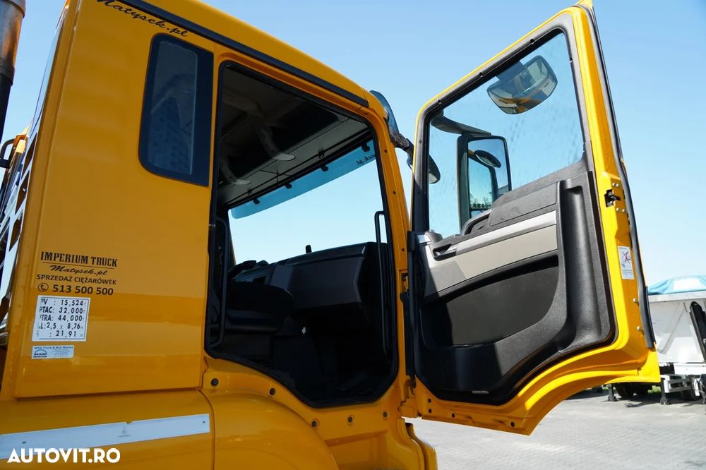 MAN TGS 35.500 / 8x4 / BASCULANTE / HYDROBURTA / BORDMATIK / NAVI / 2019 - 38