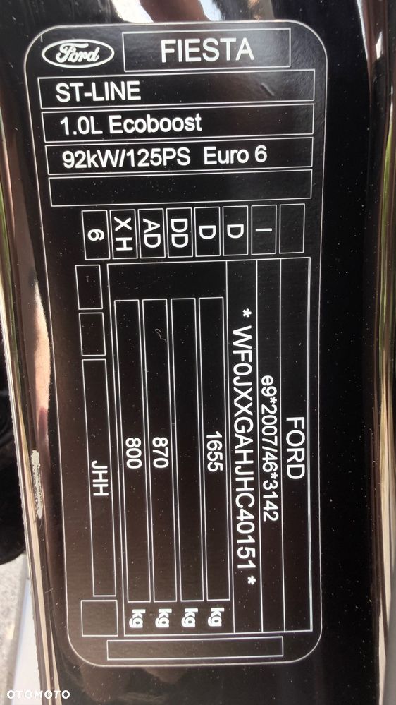 Ford Fiesta 1.0 EcoBoost S&S ST-LINE - 29