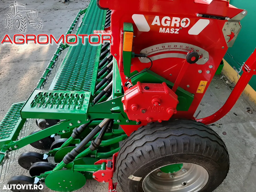 Agro-Masz SR400 Semanatoare paioase disc simplu - 3