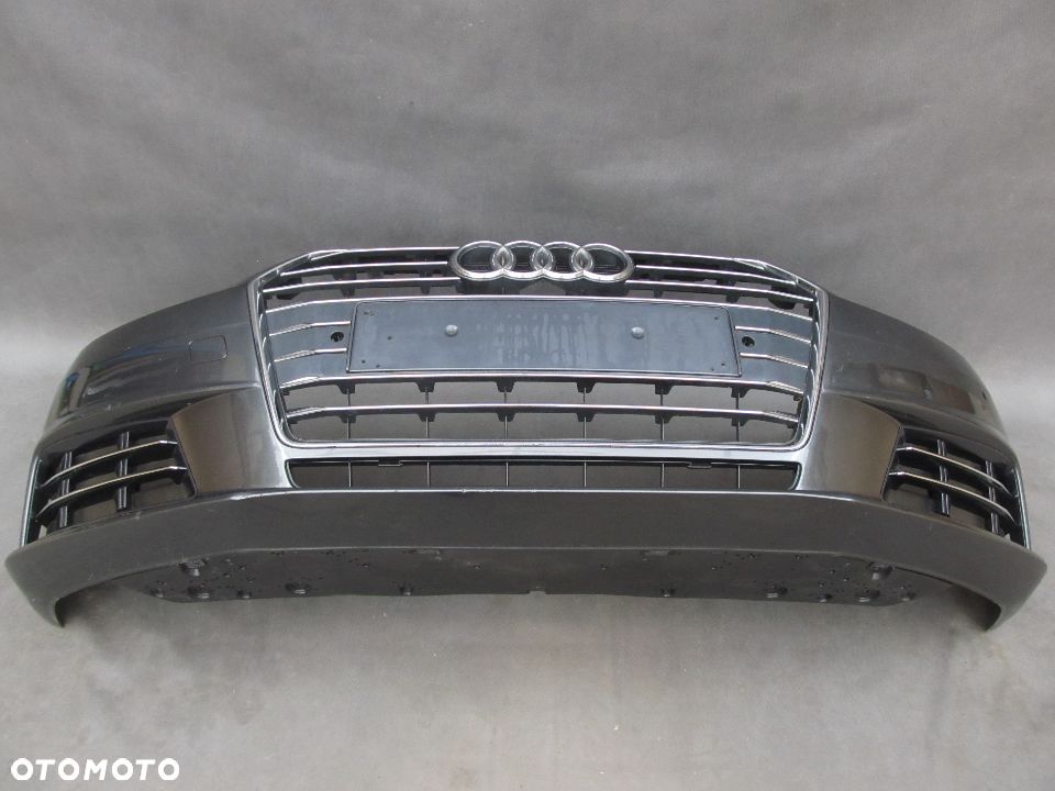 Zderzak przedni Audi A4 B9 15 - 19 Pdc-6 + Atrapa Lakier LZ7S - 3