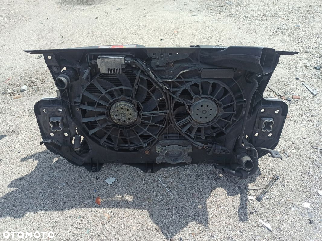 Pas przedni wzmocnienie chłodnice wentylator AUDI A6 C6 3.2FSI automat - 6