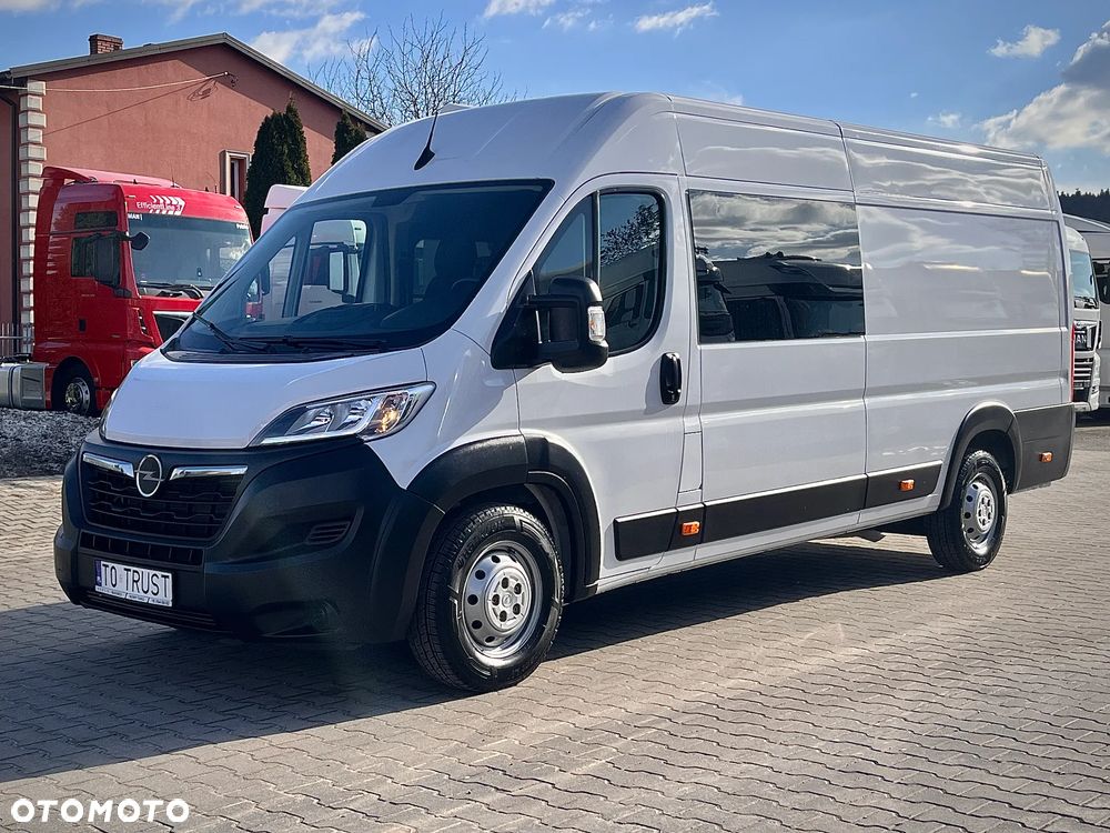 Opel MOVANO L4H2 / 7 OSÓB / SALON POLSKA / BEZWYPADKOWY / 2.2 165KM - 2