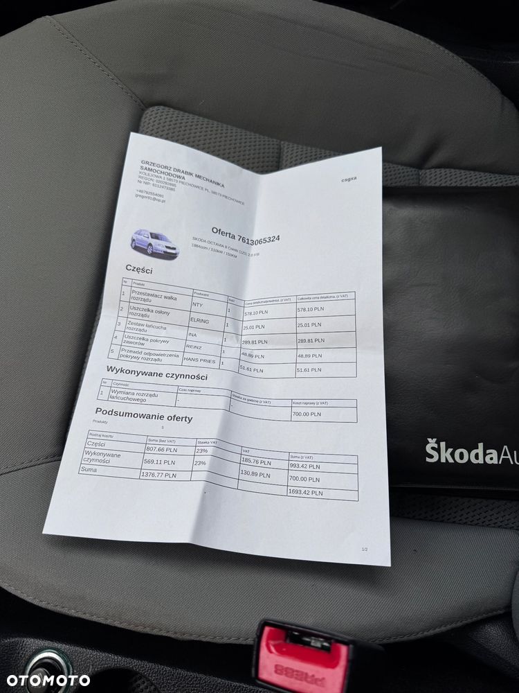 Skoda Octavia 2.0 FSI Ambiente Tiptr - 10