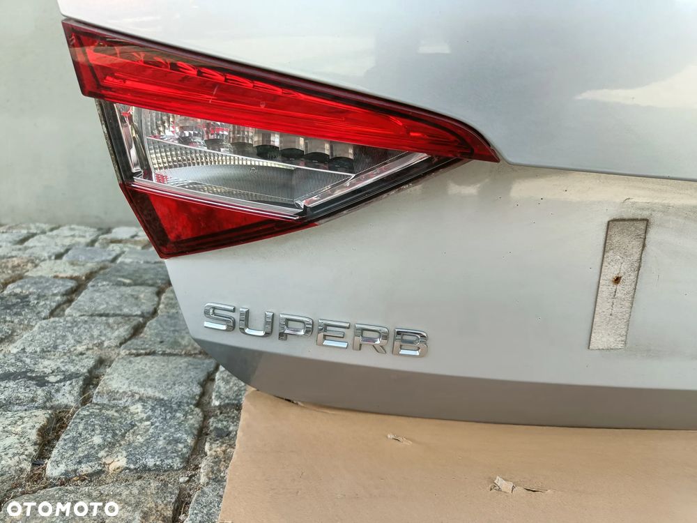 Klapa Skoda Superb 3 lift III FL Hatchback Sedan Pokrywa Bagażnika LA7W - 16