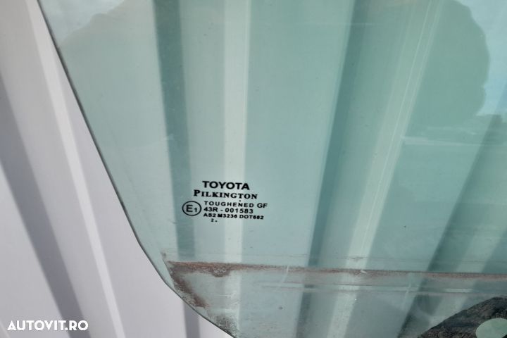 Geam usa fata dreapta 43R-001583 43R-001583 Toyota Yaris XP130 [2011 - 3