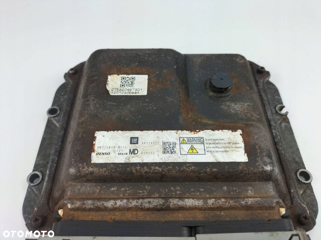 STEROWNIK SILNIKA KOMPUTER OPEL ASTRA H ZAFIRA B 98113171 - 2