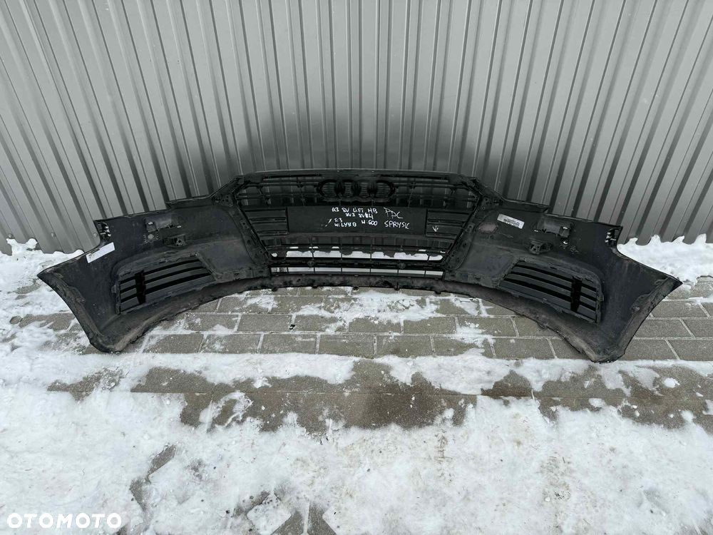 Audi A3 8V 8V3 8V4 Lift HB Zderzak Przód Przedni PDC Sprysk. 16-20 - 8