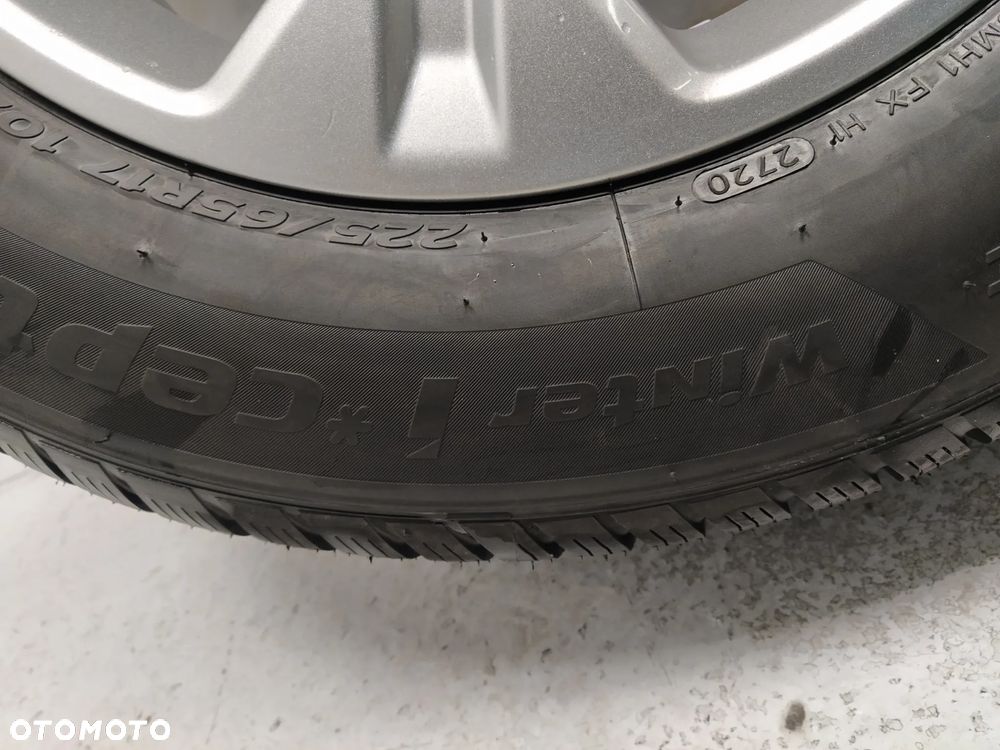FORD C-MAX FOCUS KUGA MONDEO 7Jx17 ORYGINALNE FELGI ALUMINIOWE R17 ET50 5X108 OPONY HANKOOK 225/65 KOŁA ZIMA BIEŻNIK 8.81mm DEKIELKI FORD - 13