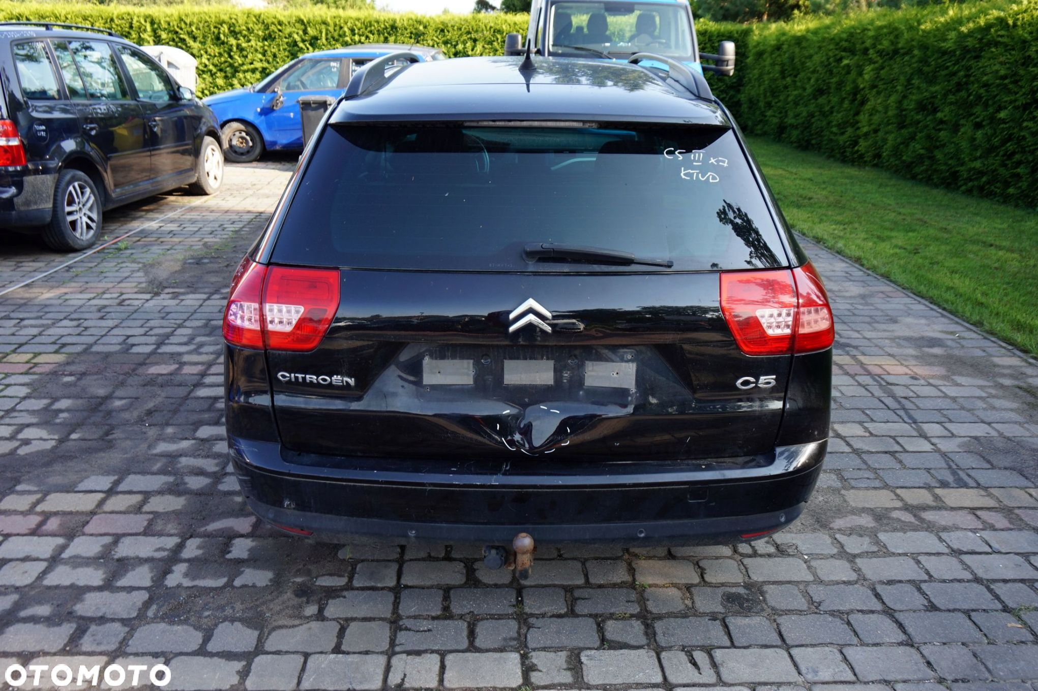 CITROEN C5 III X7 KOMBI 2009 KTVD 2.0 16V EW10A 143KM 20DP64 CZARNY na części - 4