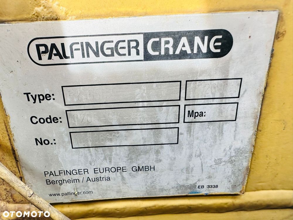 Scania P 420 / 8x4 / DŹWIG PALFINGER PK16502 - 15