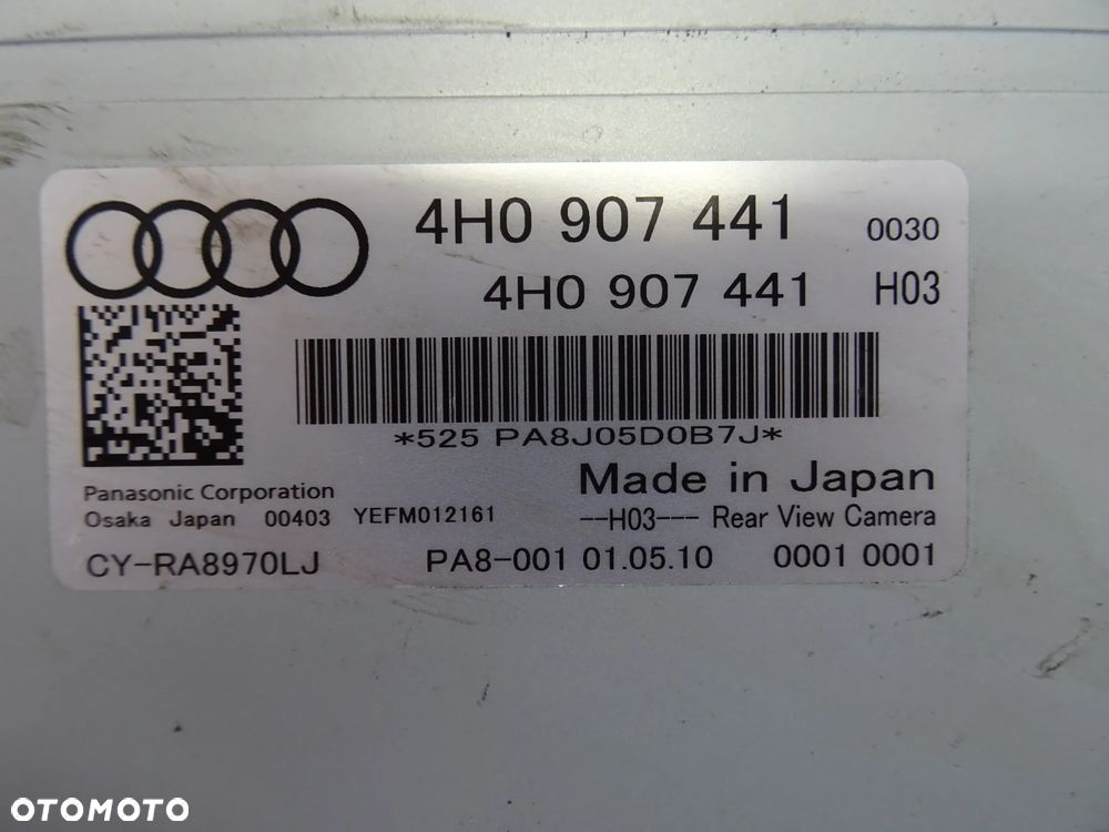 4h0907441 Kamera cofania sterownik zestaw Audi A8 D4 4H czesci - 2