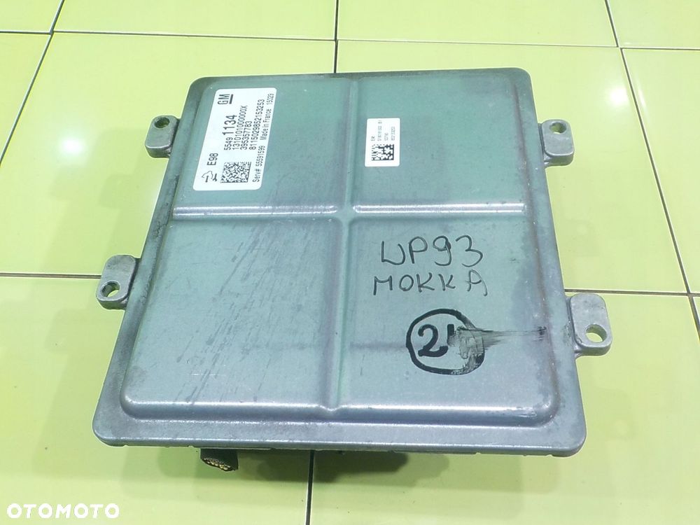 OPEL MOKKA A I 1.6 CDTI 15r 5D sterownik komputer silnika 55491134 55591599 - 2