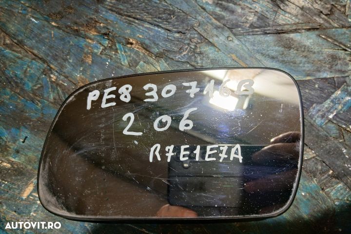 Sticla oglinda stanga Peugeot 307 1 [2001 - 2005] Hatchback 5-usi 2.0 - 1