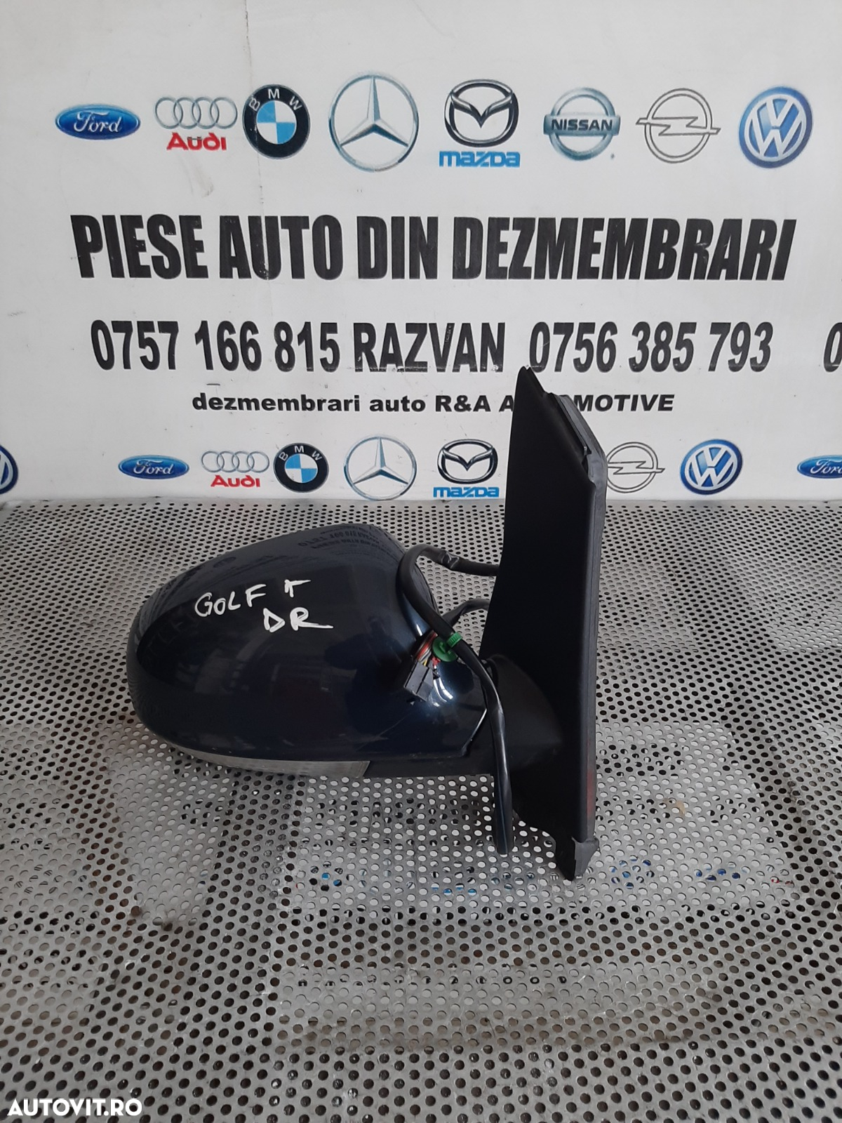 Oglinda Dreapta Electrica Vw Golf 5 V Vanduta De Firma Cu Garantie Livram Oriunde In Tara - 4