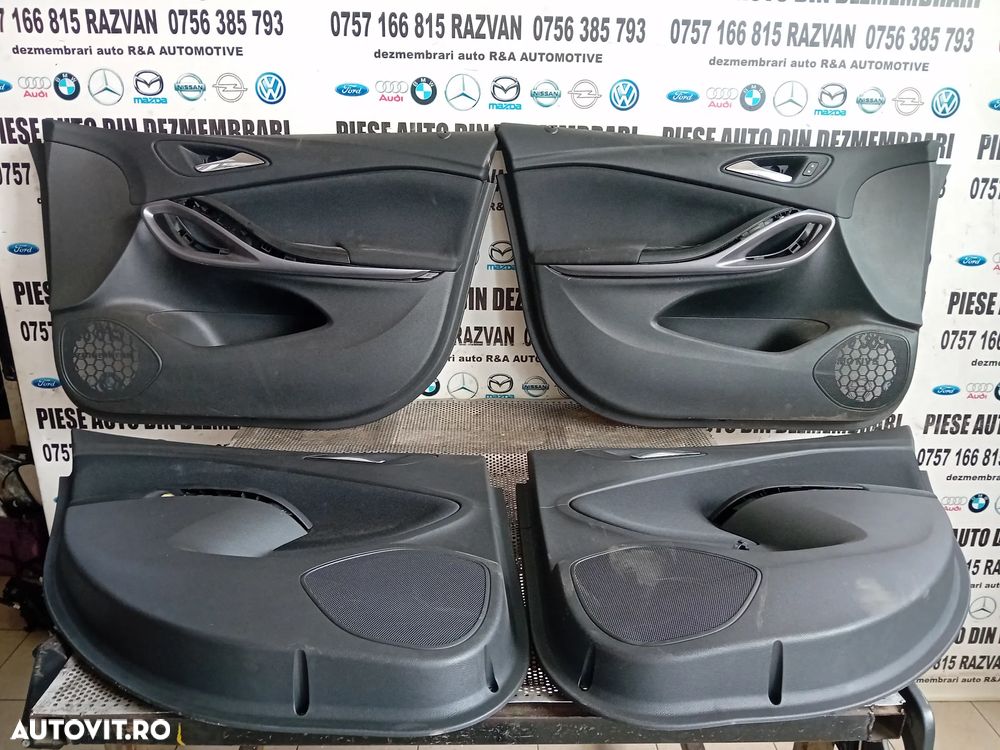 Set Panou Tapiterie Fata Usa Interioara Opel Astra K 2015-2019 Volan Stanga - 2