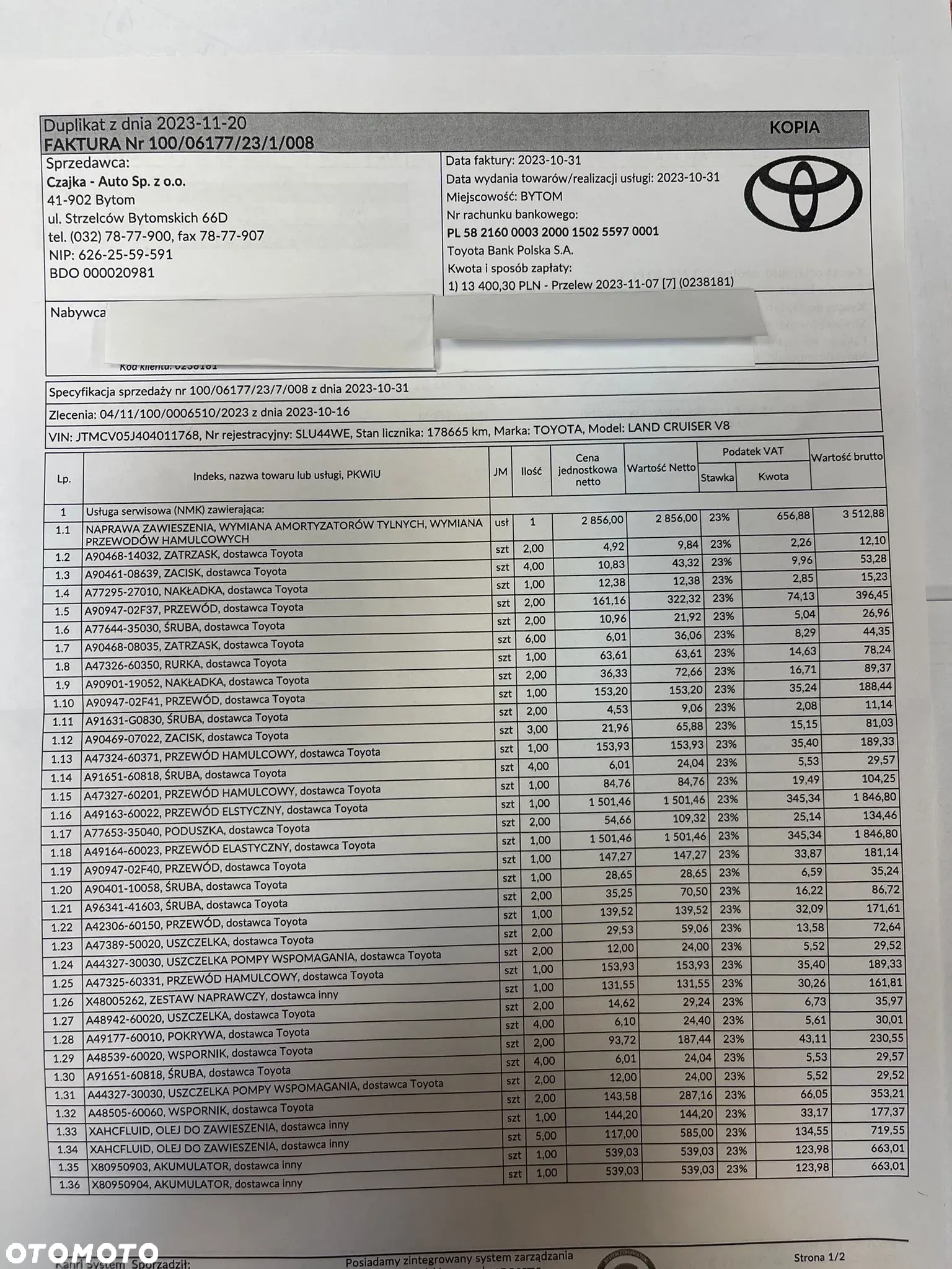 Toyota Land Cruiser LC 4.5 V8 D-4D Prestige - 20