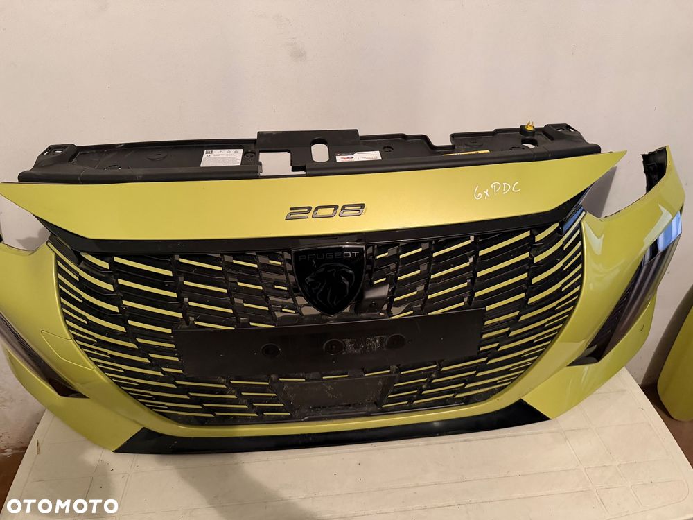 Peugeot 208 II 23- Zderzak Przód Kompletny 6pdc  Maska Lampa Prawa Lewa Belka - 6