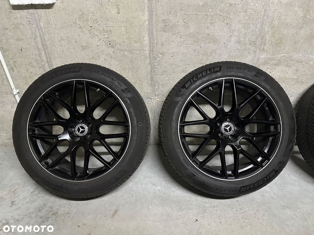 22 calowe felgi Mercedes Benz z oponami Michelin Pilot Alpin 5 - 11