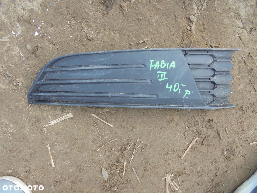 SKODA FABIA III KRATKA ZDERZAKA PRZÓD PRAWA EUROPA