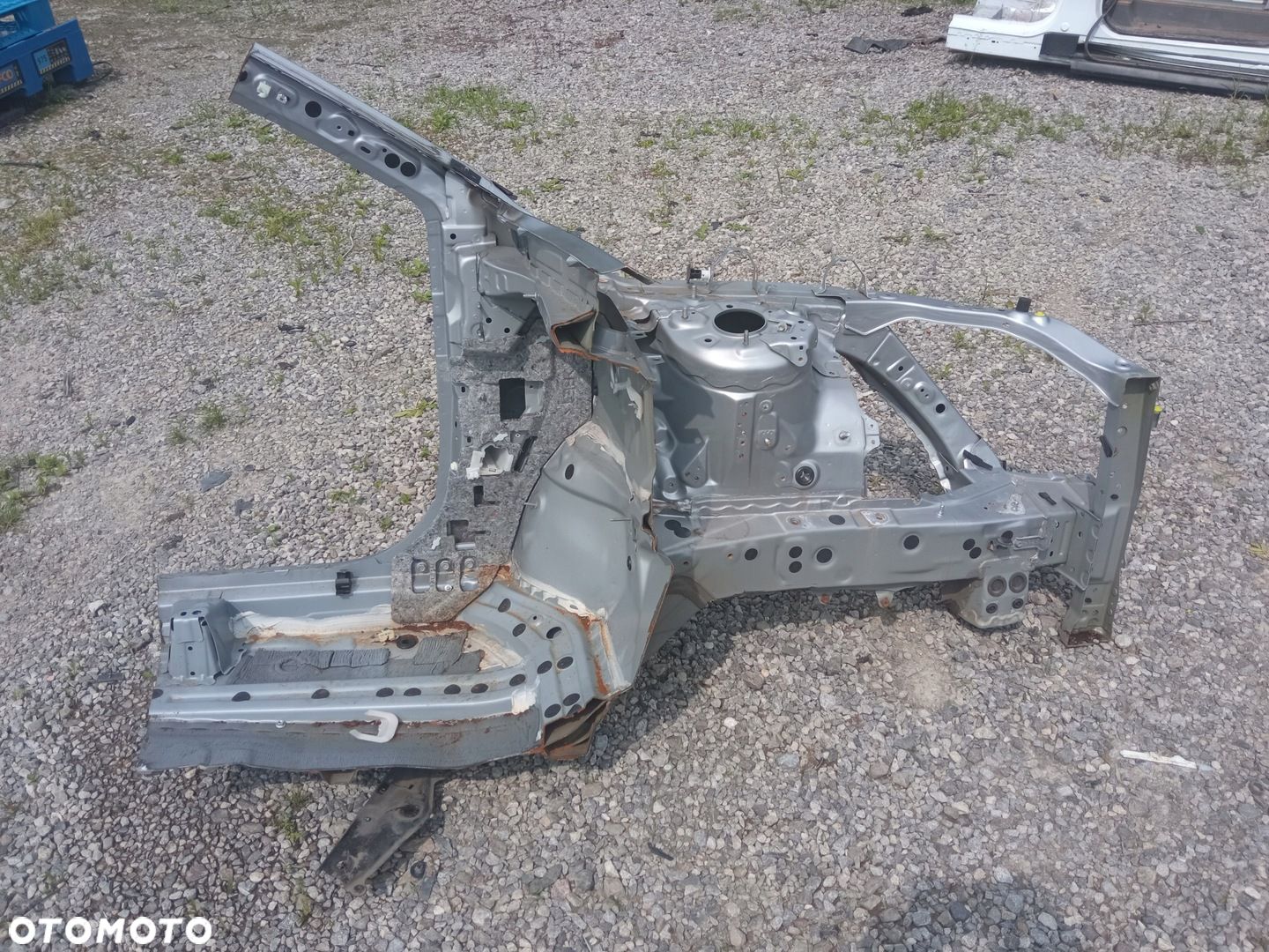 TOYOTA RAV 4 V ĆWIARTKA LEWA PODŁUŻNICA SŁUPEK PRÓG LEWY PRZÓD - 1