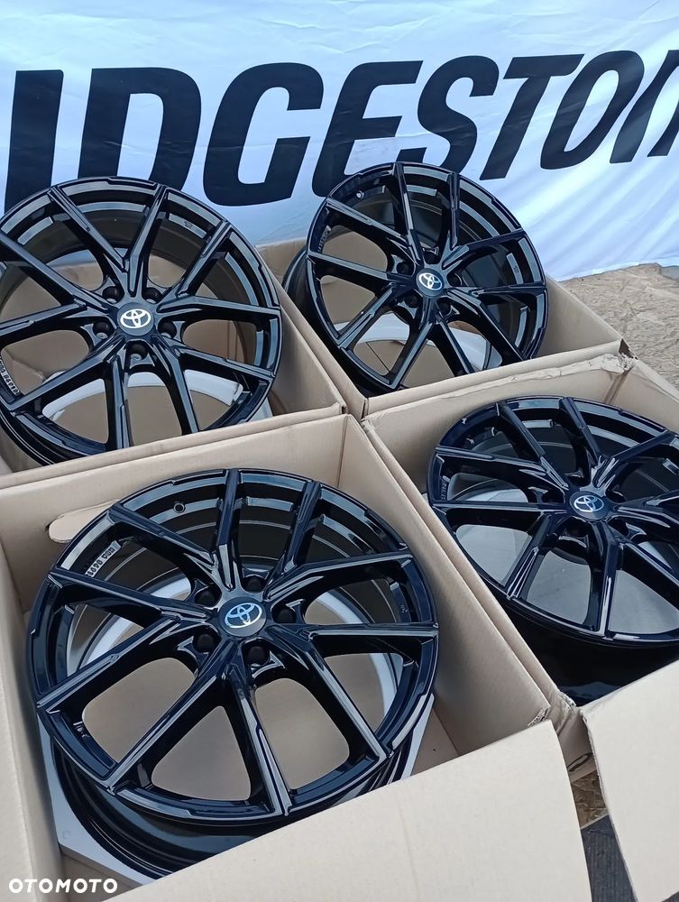NOWE FELGI ALUMINIOWE 5x114 R19 8J ET40 TOYOTA AURIS AVENSIS CAMRY C-HR COROLLA PRIUS RAV4 VERSO YARIS - 1