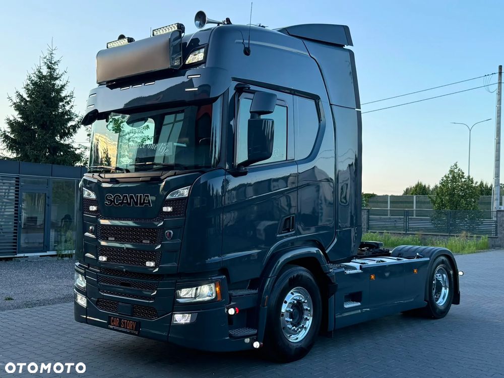 Scania R500/PODUSZKA P+T/HYDRAULIKA/RETARDER/SKÓRY/FULL LED/SPROWADZONA/ - 16