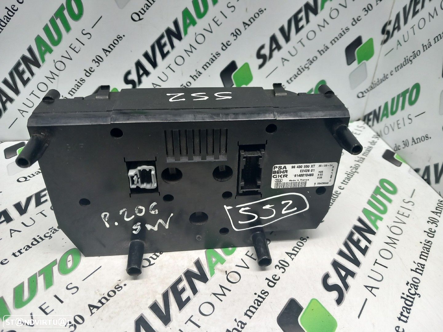 Comando / Botão De Sofagem / Climatronic Peugeot 206 Sw (2E/K) - 1