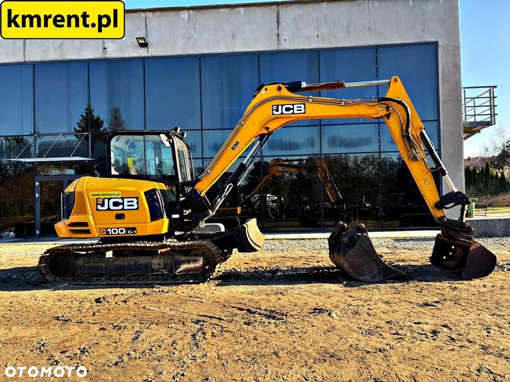 JCB 100C-1 KOPARKA GĄSIENICOWA 2017R. | JCB 8080 8085 KUBOTA KX MECALAC 10 MCR CAT 310 311 - 3