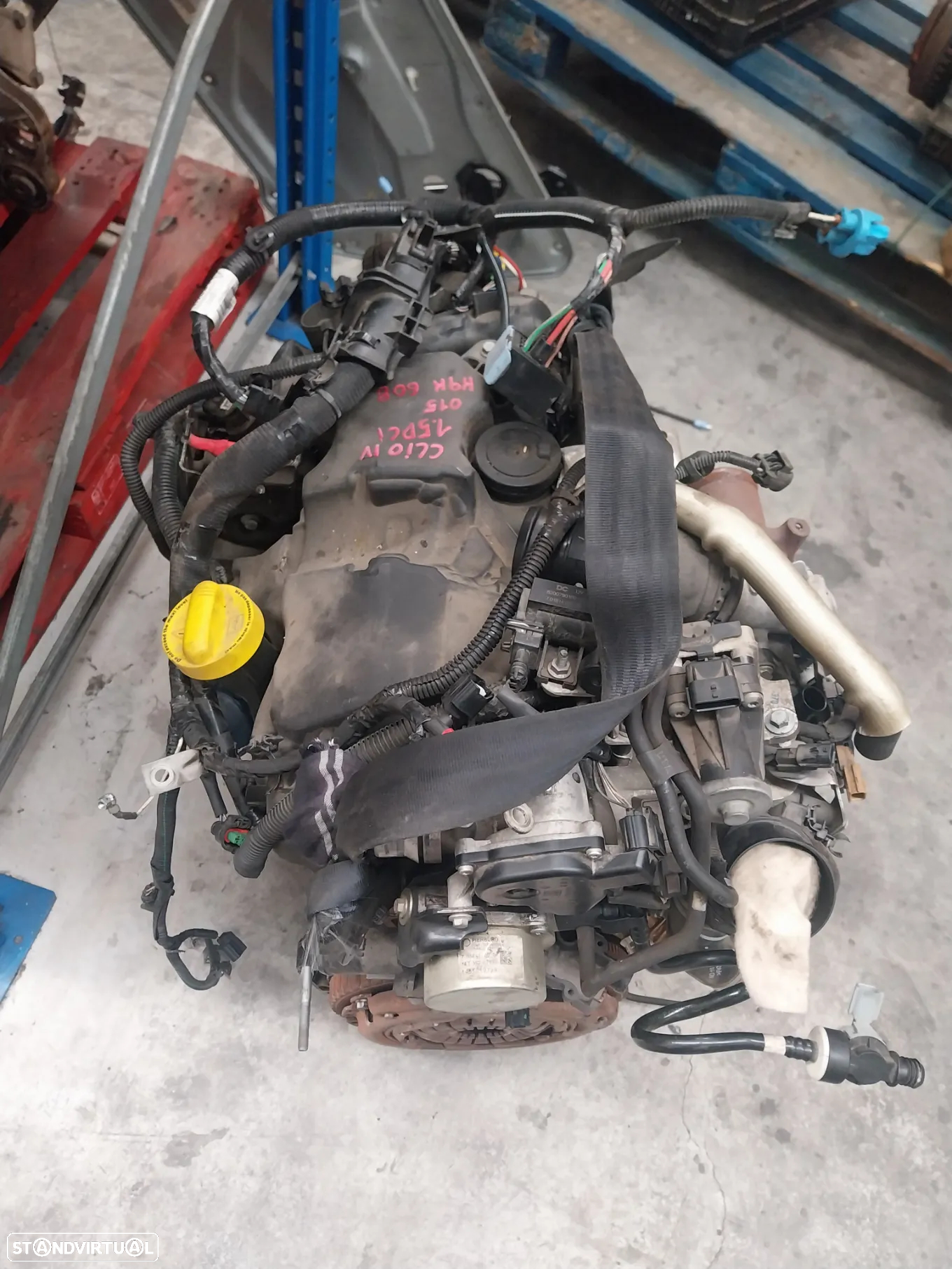 Motor Renault kangoo 1.5 dci Ref: K9K 608 - 7