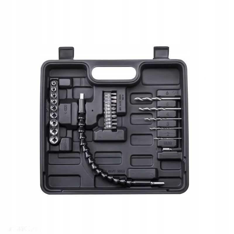 Zestaw wiertarko-wkrętarka 18V 1,5Ah akcesoria KD3354 - 9