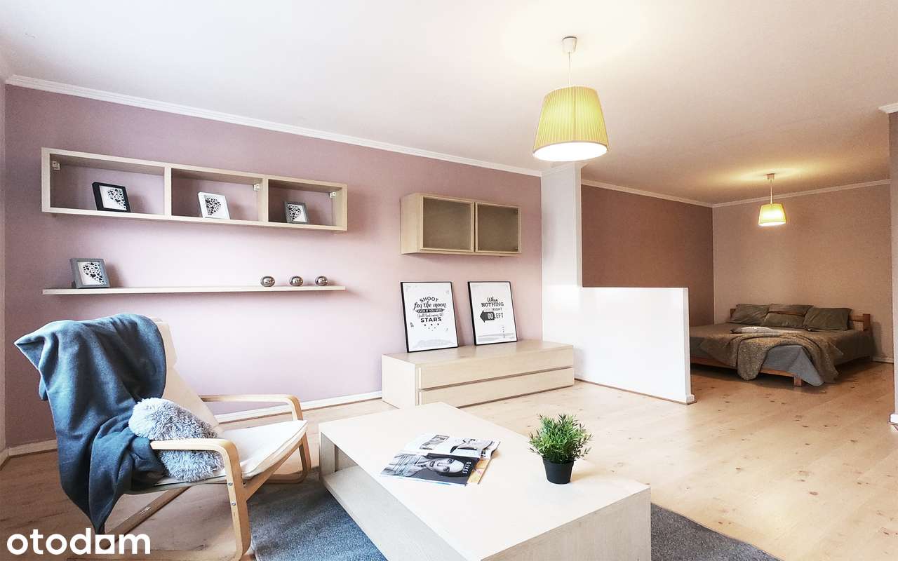 Rydla studio 42m2 z balkonem BRONOWICE dla studenta lub pary