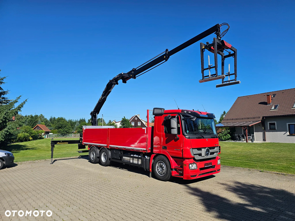 Mercedes-Benz Actros 2546 z HIAB 166/ pilot