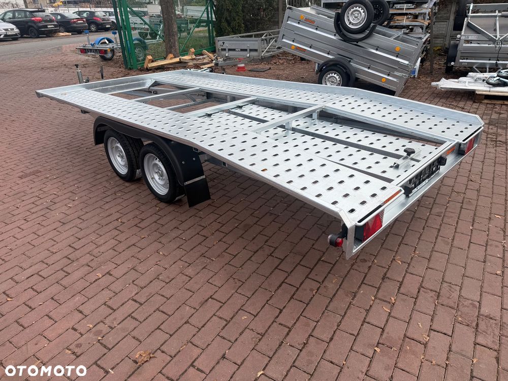 Neptun Laweta Neptun  4,2x2,1m DMC 2700 kg raz łamana mocna spawana DOSTAWA MOTOMUS - 12