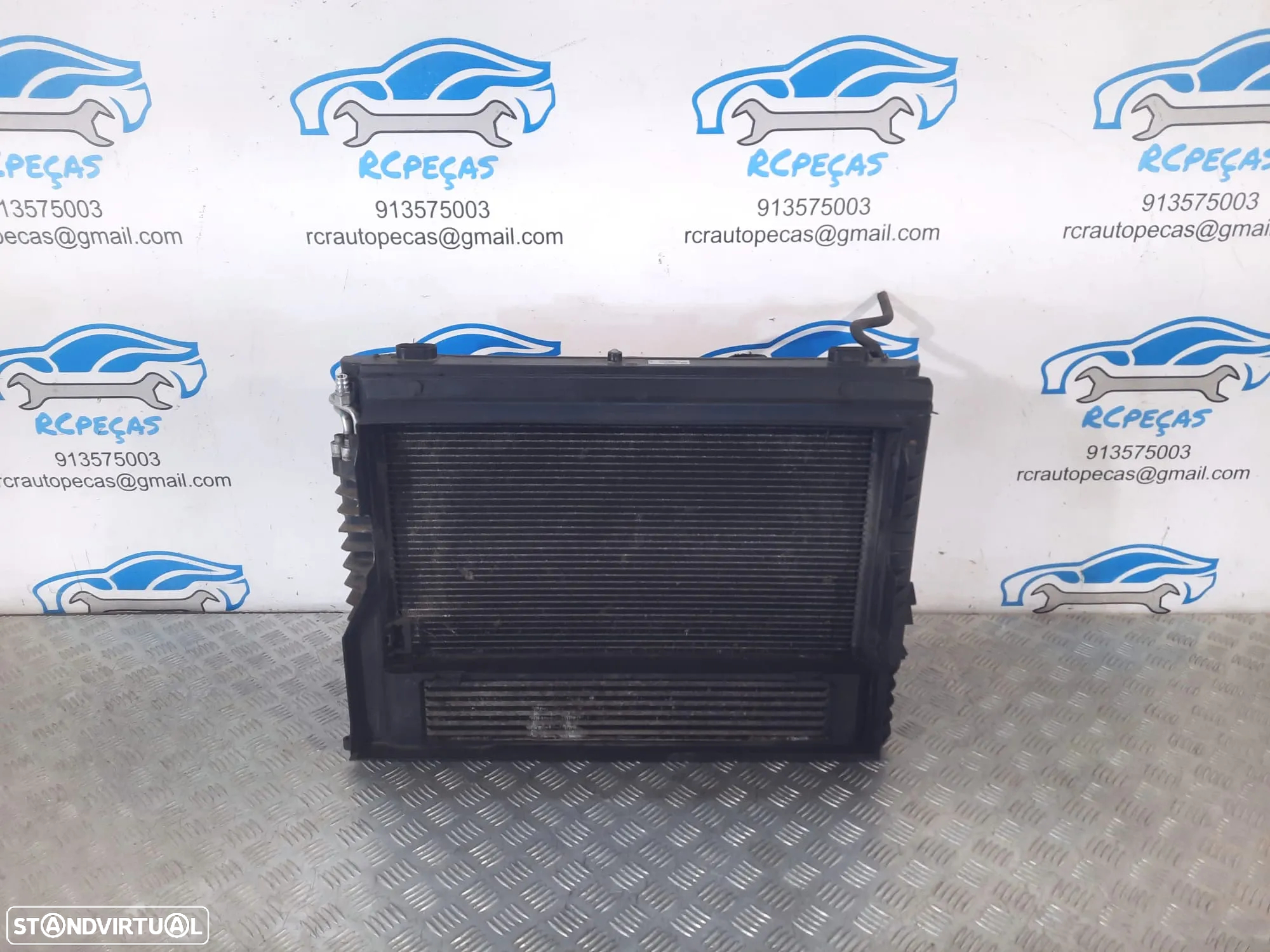 RADIADOR VENTILADOR INTERCOOLER BMW SERIE 5 E61 TOURING 64509122827 9122827 64508381362 8381362 17517787446 7787446 17217787447 7787447 TERMOVENTILADOR - 3