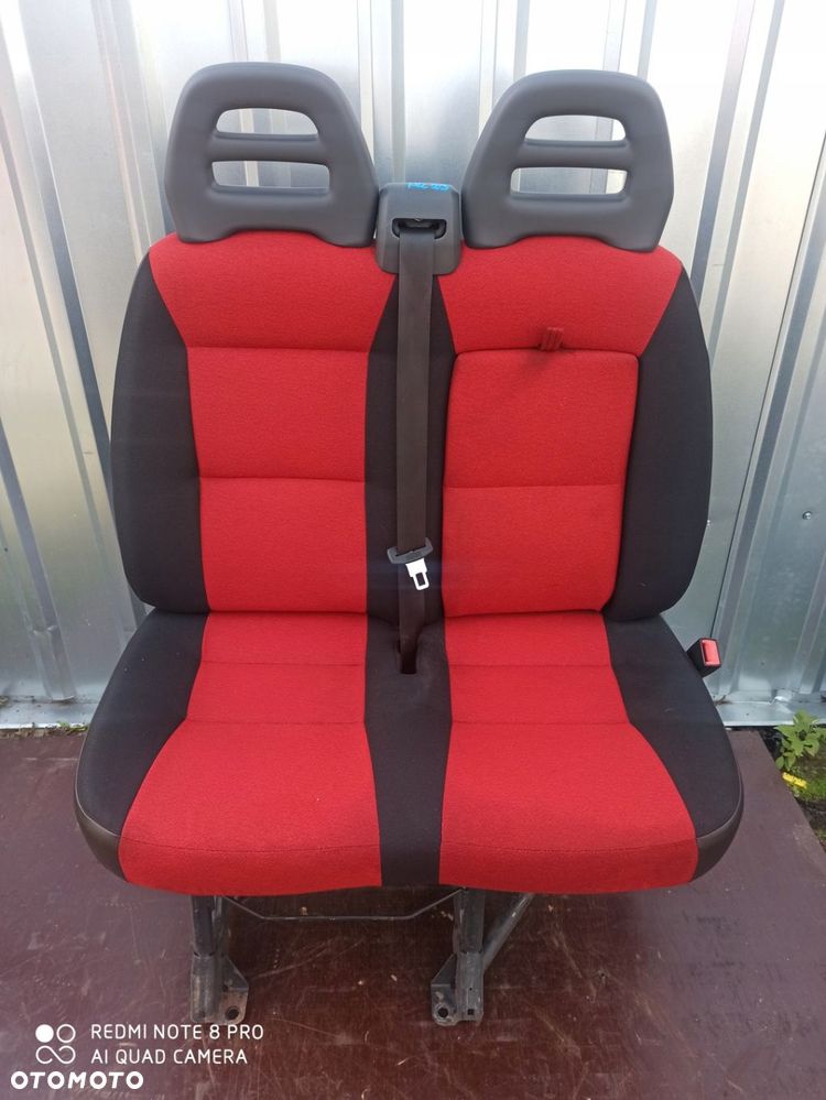 FOTEL PODWÓJNY PASAŻERA DUCATO JUMPER BOXER 2014- EUROPA A23 - 1