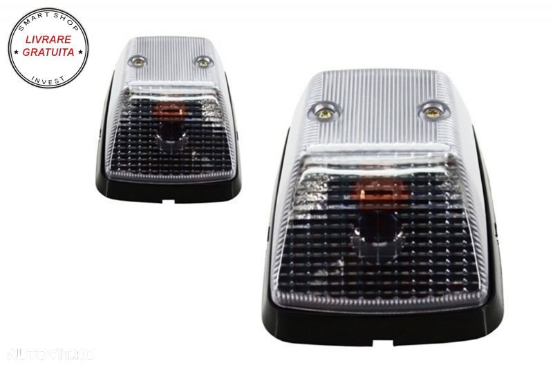 Bandouri Laterale cu Stickere Laterale Negru Mat si Lampi Semnalizare Mercedes G-C- livrare gratuita - 10