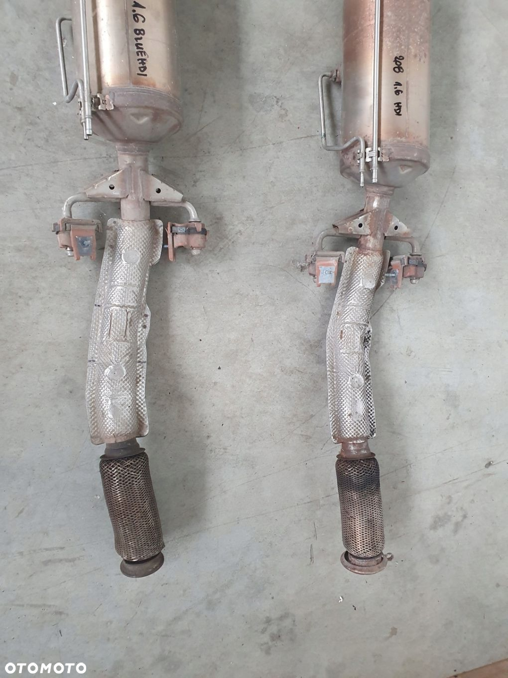 TŁUMIK DPF KATALIZATOR WYDECH FAP PEUGEOT 208 308 1.6 BLUE HDI EHDI - 4