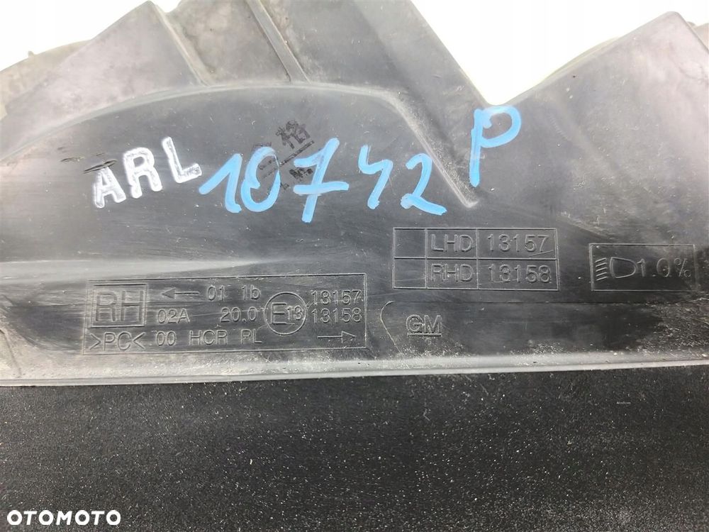 Reflektor lampa przód prawa Chevrolet Aveo III 2011-2014 13157 ORYGINAŁ - 4