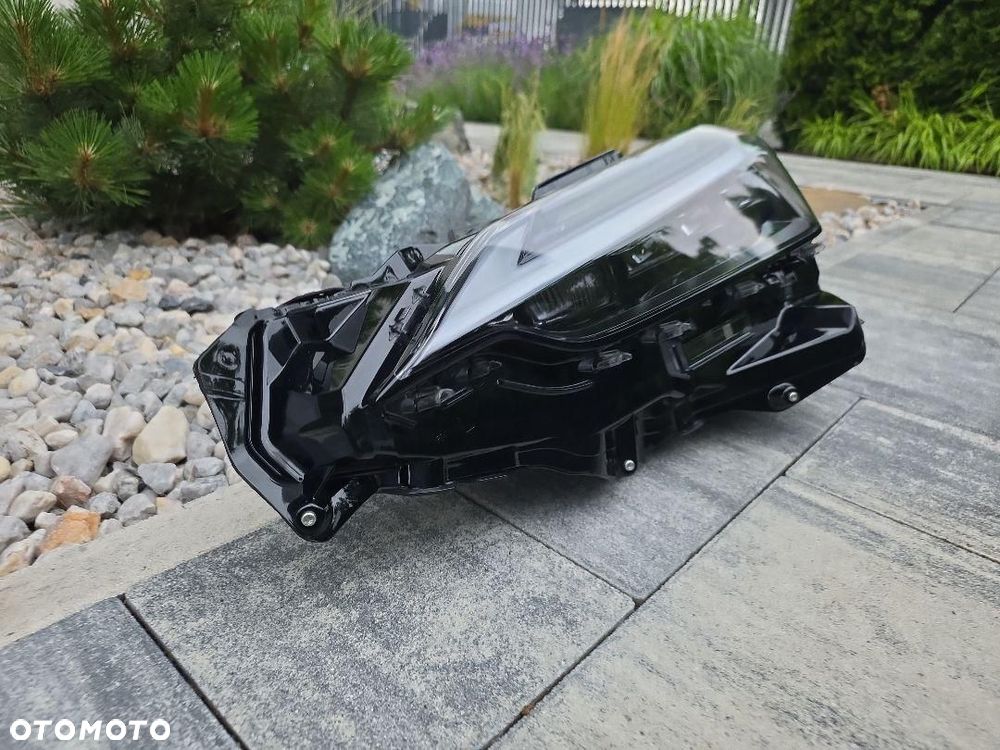 LEXUS NX 2 II Lampa lewa przód Full Led Dynamic 4 Soczewki Czarna Pomarańcz - 3