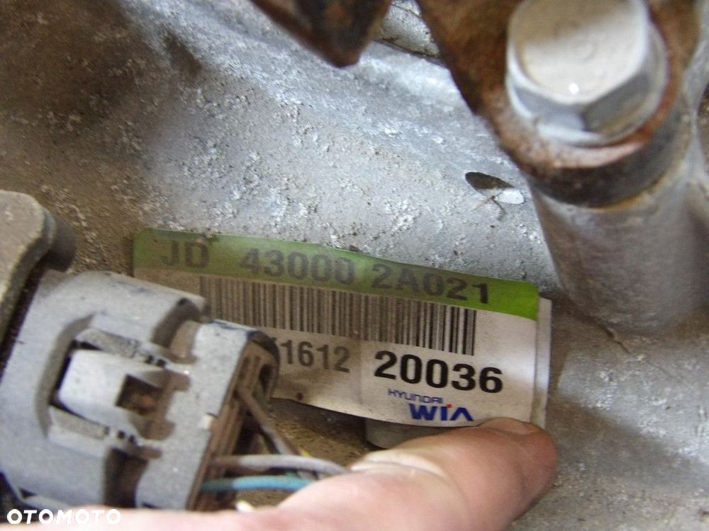 KIA CEED II 1.6GDI SKRZYNIA BIEGÓW AUTOMATYCZNA JD430002A021 DC03GW - 7