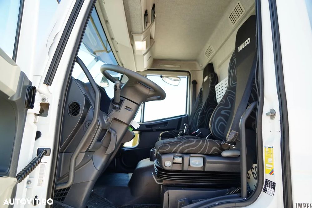 MAN EUROCARGO 160E25 E6 / CORTINĂ - 6 m / HAYON LATERAL / HAYON HIDRAULIC / AUTOMAT / - 23