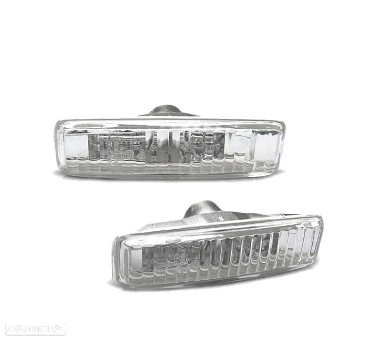PISCAS LATERAIS BMW E39 CHROME CROMADOS - 1