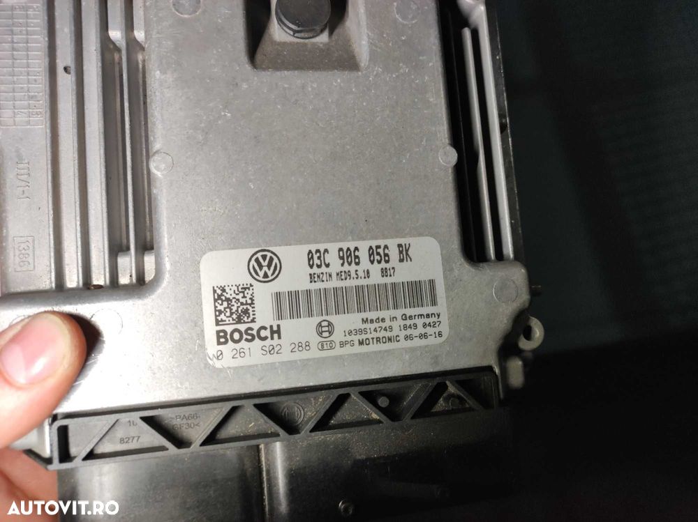 Ecu volkswagen vw touran 1.4 TSI BMY 140 cp cod 03c - 2