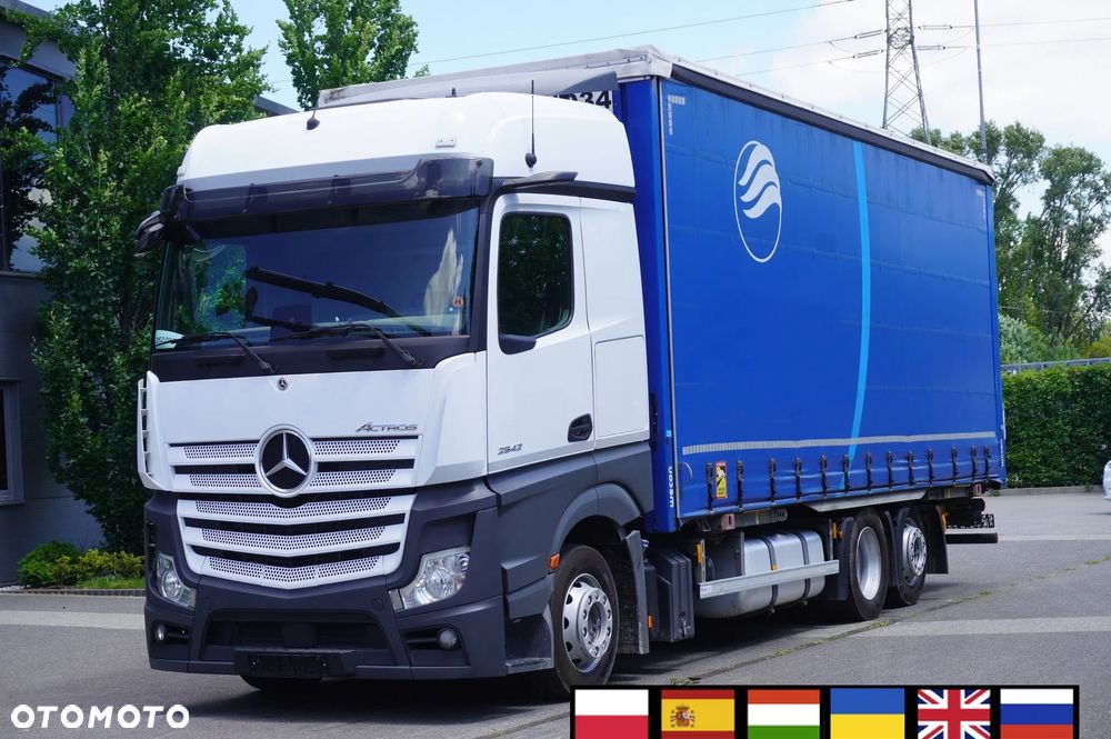 Mercedes-Benz Actros 2542 MP5 / Firanka 18 EPAL / 2021_255756 - 1