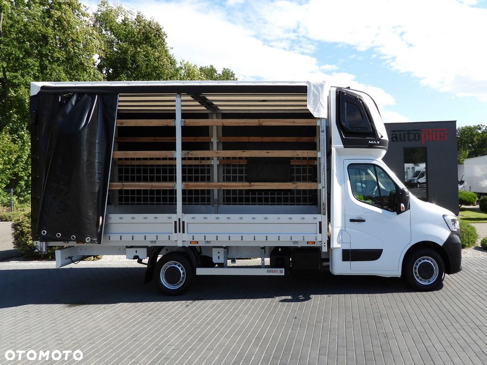 Renault MASTER PLANDEKA 10 PALET WEBASTO TEMPOMAT LEDY KLIMATYZACJA  165KM - 9