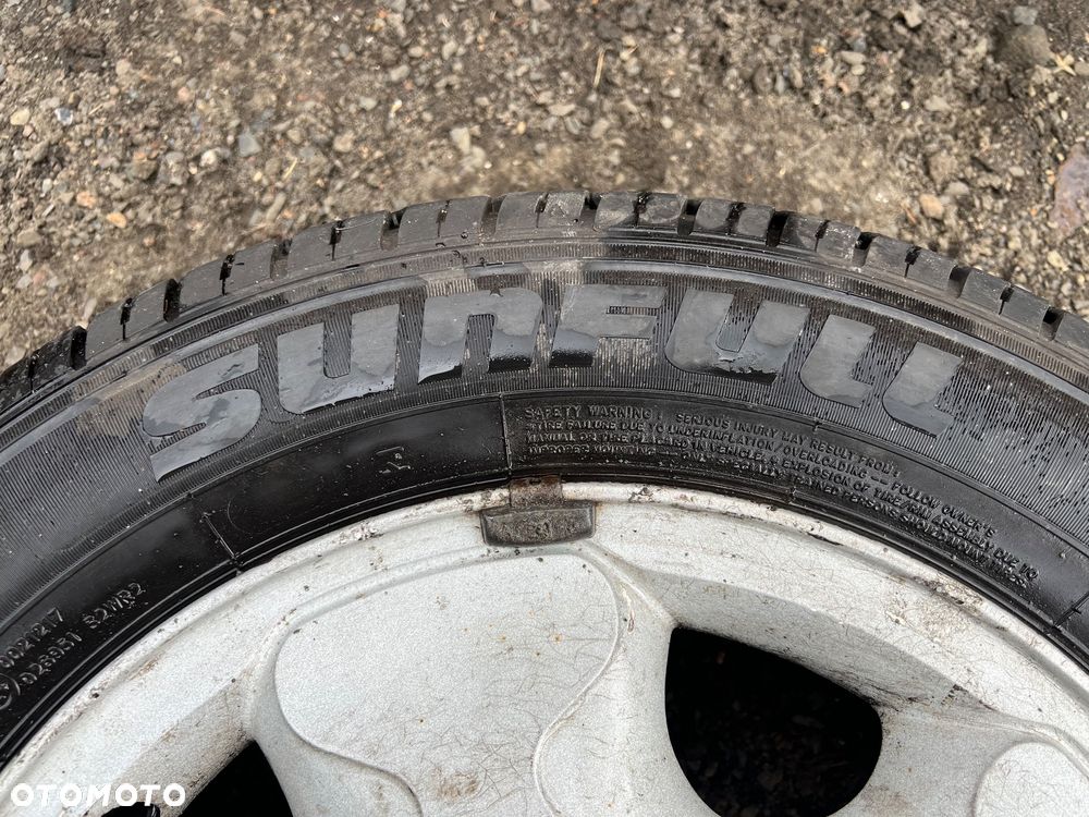 FORD TRANSIT MK6 FELGI ALUMINIOWE R16 KOŁA ALUFELGI 16" 5.5J ET56 5x160 1C15-FA + 2 OPONY CAŁOROCZNE 195/65R16C 2020r - 6