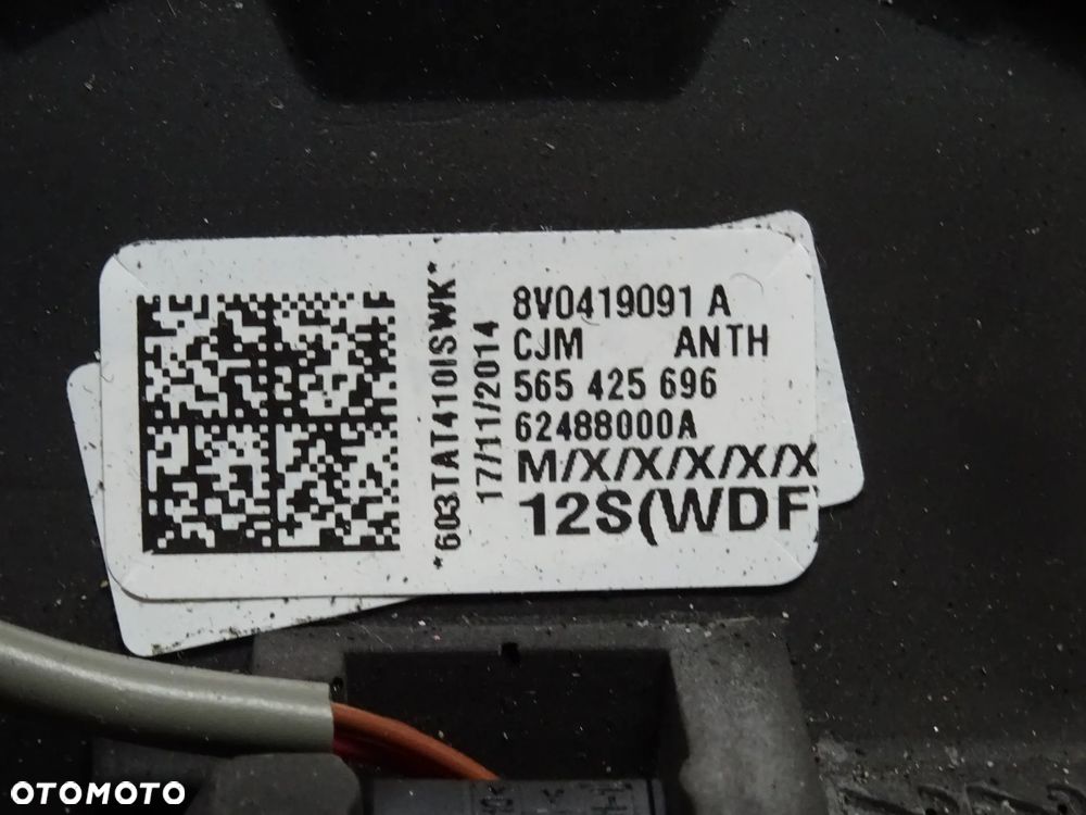 8V0419091A kierownica multifunkcja skora Audi A3 Q3 8U czesci - 5