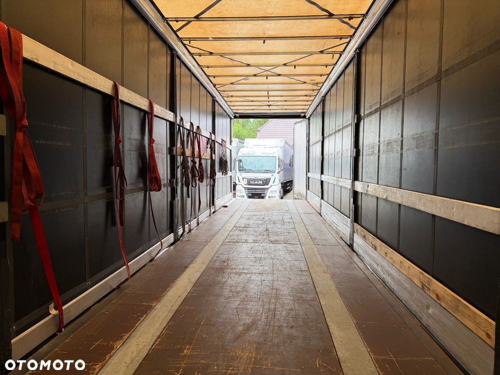 Kögel FIRANKA / SAF / OŚ PODNOSZONA / CAŁA CZARNA / TYLKO 532 TYS. KM PRZEBIEGU / ZAWIESZENIE INTRAX OSIE SAF / PRODUKCJA 2019 ROK !! - 40